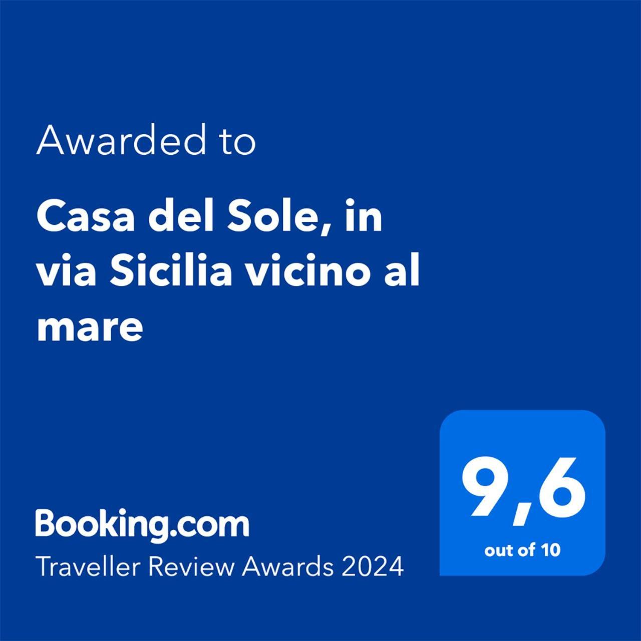 泰拉奇纳Casa Del Sole, In Via Sicilia Vicino Al Mare公寓 外观 照片